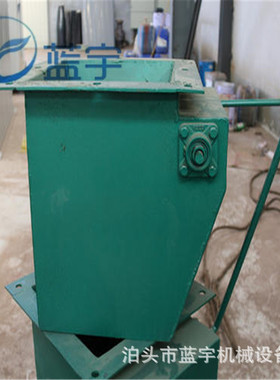 电动翻板阀气动双层粉尘下料器重锤式锁风翻板阀700700翻板卸灰阀