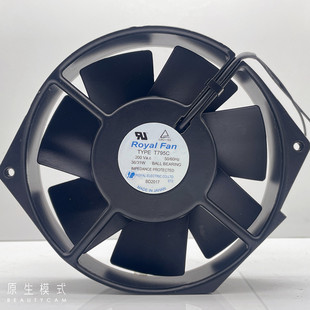 200Vac T795C 31W 17CM全金属耐高温风扇 全新ROYAL 17538 FAN