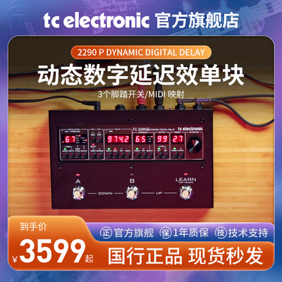 TC Electronic 2290 P DYNAMIC DIGITAL DELAY动态数字延迟效果器