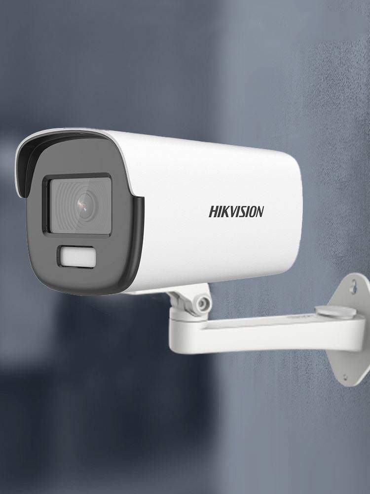 海康威视200万同轴模拟监控摄像头16d7t-l室外防水高清全彩夜视