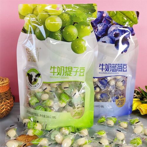 世纪牧场提子奶豆添加果粒