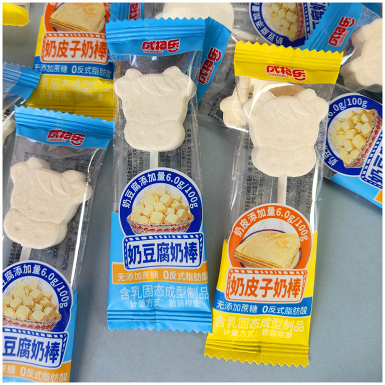 内蒙古特产无蔗糖奶豆腐奶棒