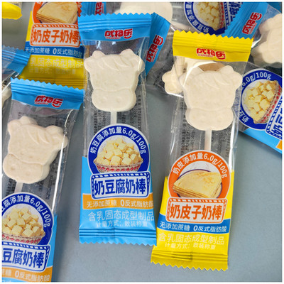 内蒙古特产无蔗糖奶豆腐奶棒