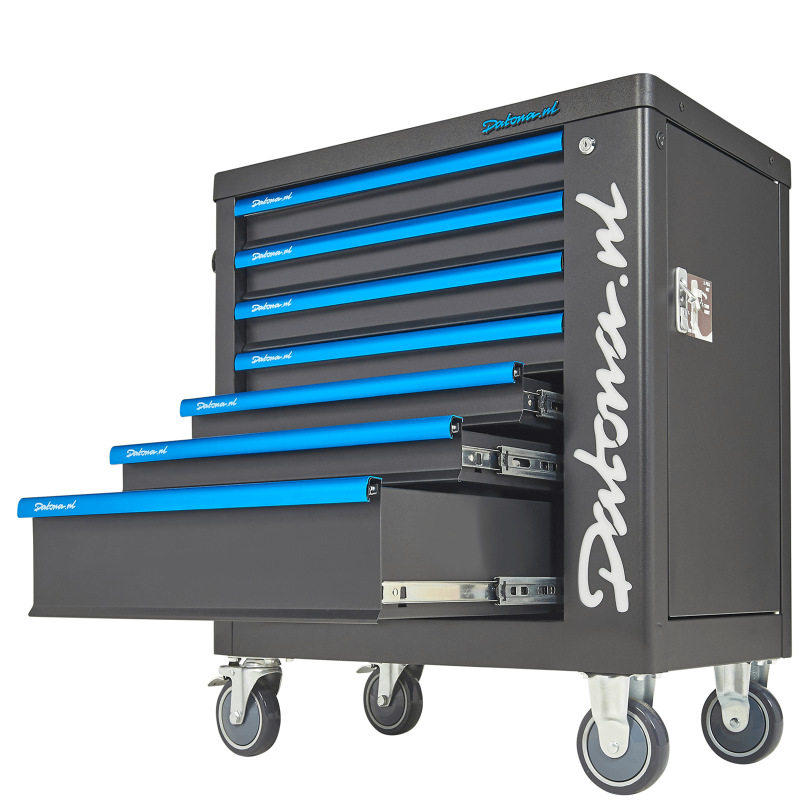 DATONA迪涛娜摩托车轿车维修工具7抽屉工具车6托盘套装工具