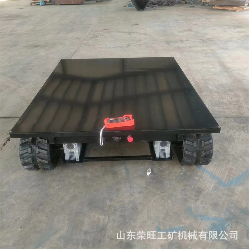 全地形360度旋转履带底盘总成小型电动遥控履带底盘机器人