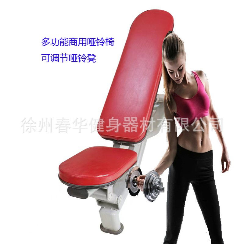 哑铃椅商用可调哑铃凳健身椅男士健身凳女士哑铃训练凳卧推凳推举