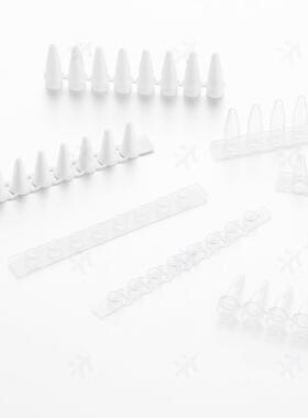 Virya白色pcr管8连管光学平盖3310178科学试验耗材0.1mLPCR8联排