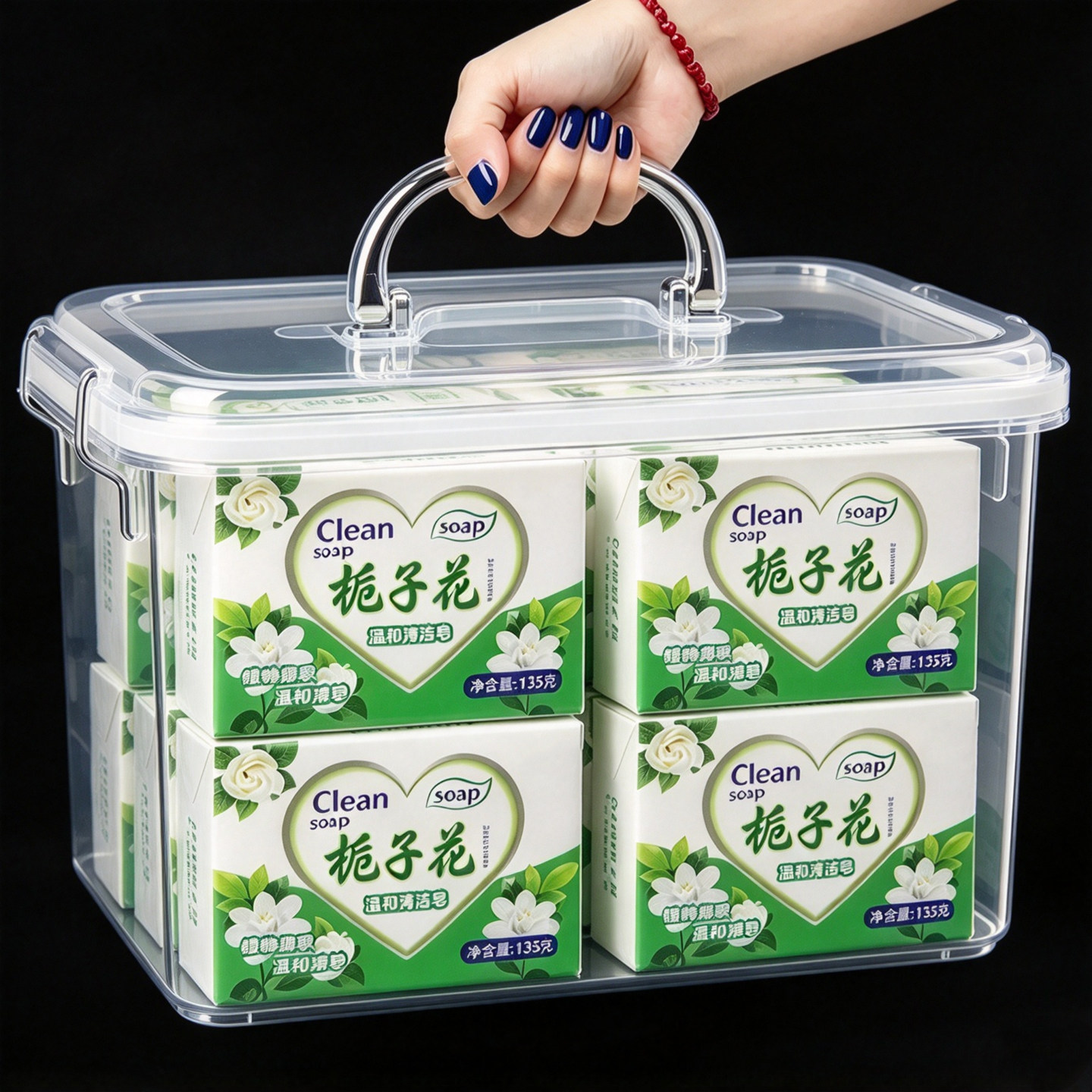 大块栀子花香皂持久留香控油润肤