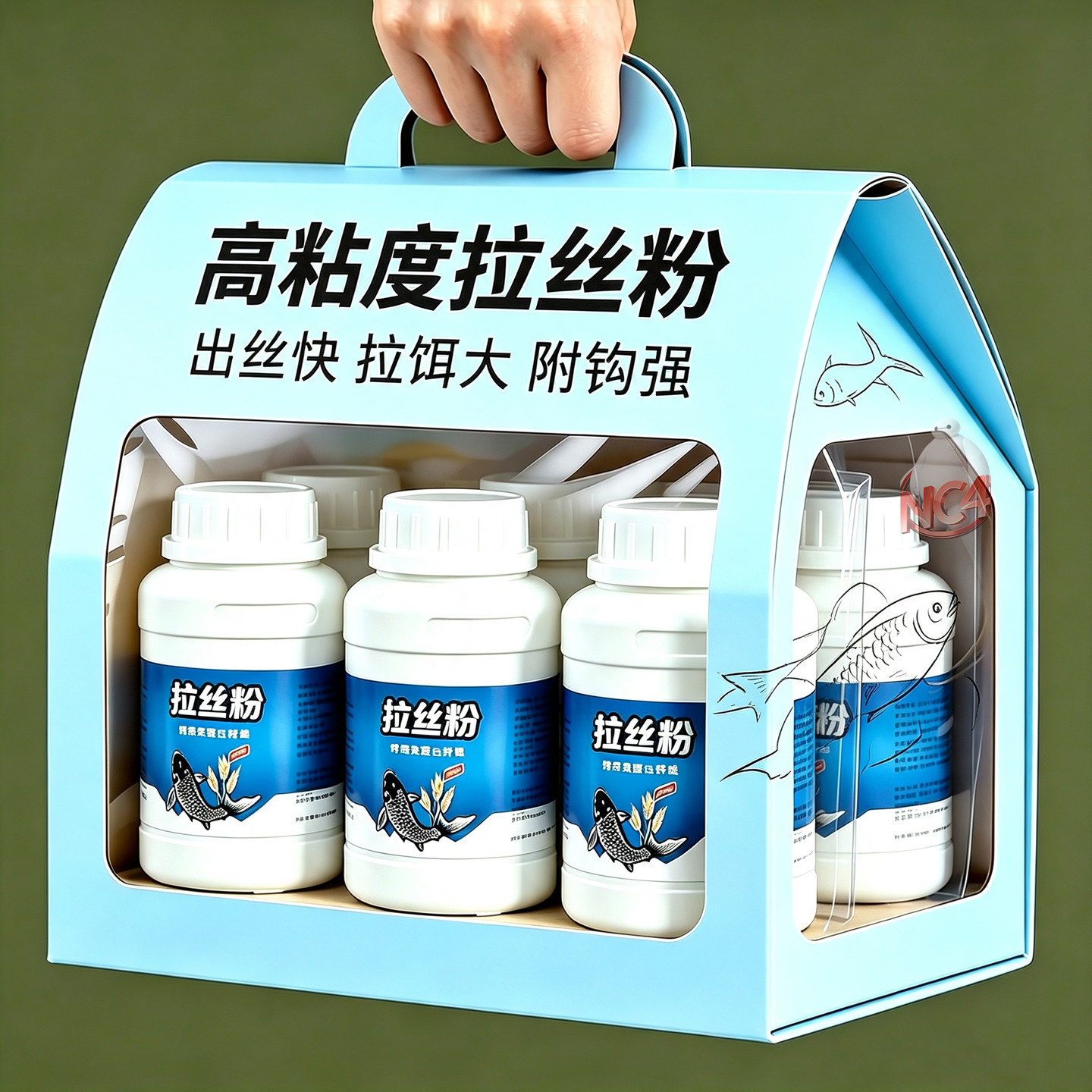 正品钓鱼拉丝粉超强粘粉小麦蛋白