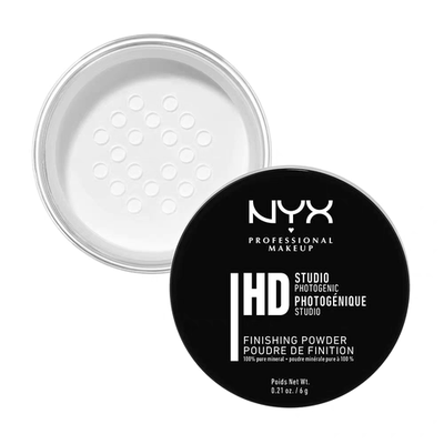 NYX HD高清矿物质定妆粉控油哑光隐形毛孔均匀肤色长效持妆不卡粉