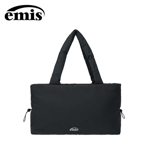 emis托特包抽绳大容量黑色