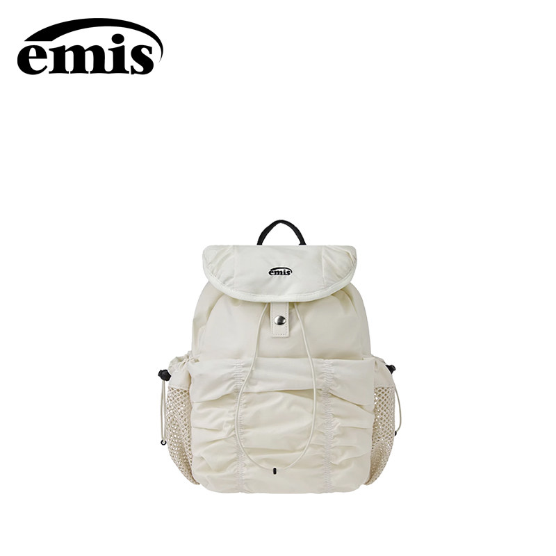 emis双肩包背包迷你抽褶图片