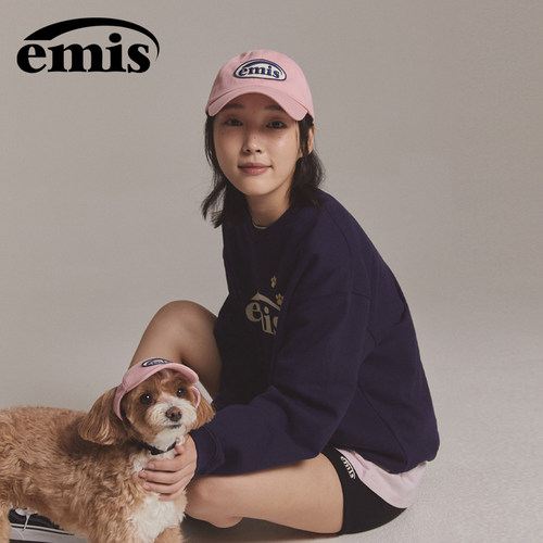 emis宽松棉复古美式卫衣