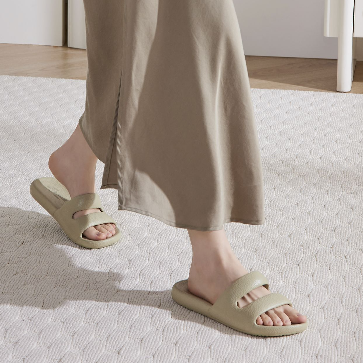 家家乐网红EVA居家舒适浴室情侣防滑秋冬女款2025新款拖鞋耐磨