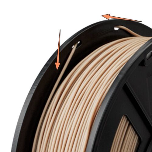 新品SUNLU 1.75MM WOOD FILAMENT 3D PrGinter Filament 1KG 1.75