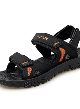 极速2021New MenS Soandals Big Size  Leather Sandals For Men