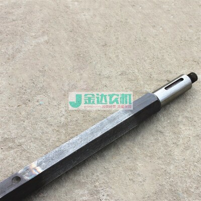 极速久保田988收割机全r车配件馈线传动轴过桥六角轴喂入轴5T106-