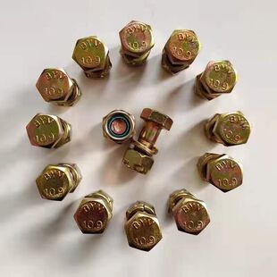 极速旋耕机刀片螺丝12.9级高强C度钢片自锁螺丝豪丰旋耕机刀库刀