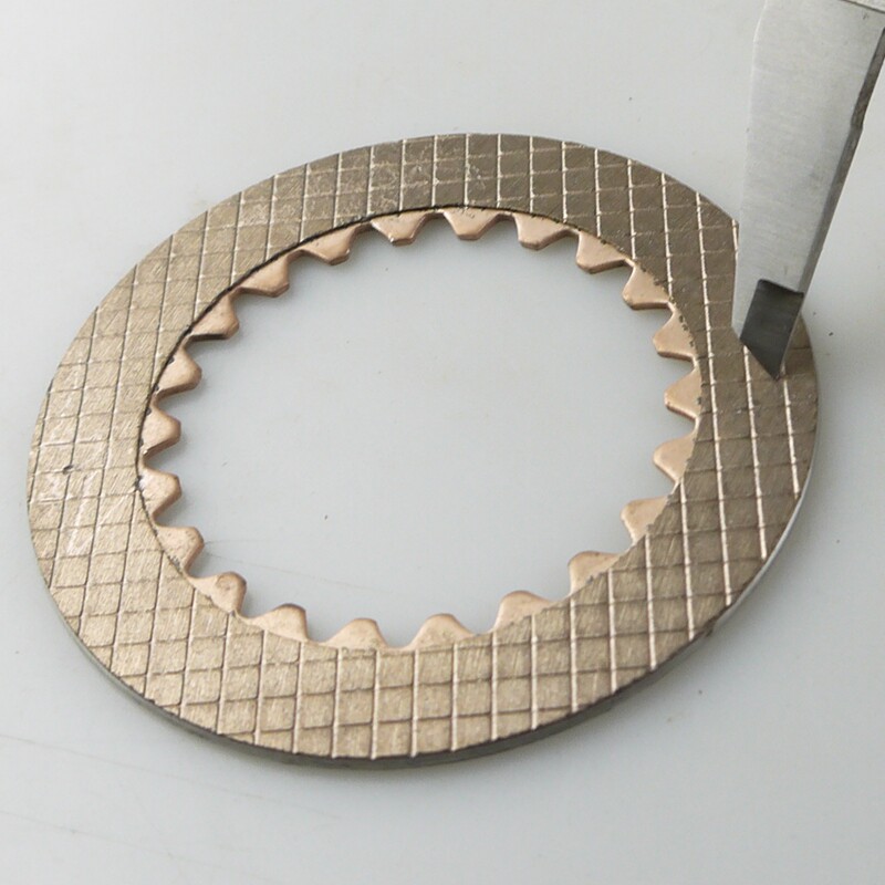 极速久保田588/688/888收割机配件摩擦片刹车片钢W片加宽加厚转向