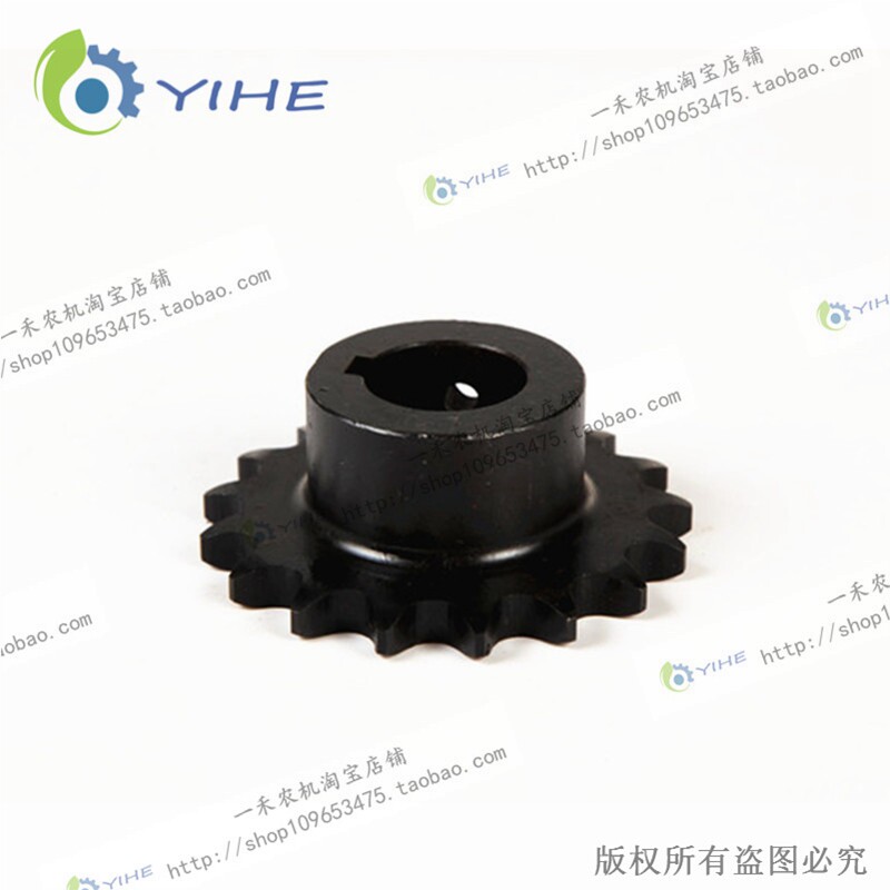 极速GF40小g麦收割机配件上升运器链轮提粮17齿齿轮配件原厂G25.1