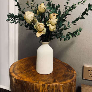 实木墩子香樟木墩凳子创意茶几天然原木墩现代简约香樟木树桩摆件