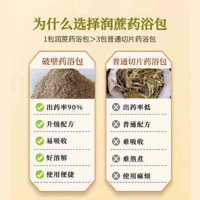 润蔗儿童药浴包婴儿沐浴泡药包强身健体瑶浴紫苏艾叶消积食内热
