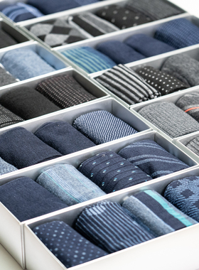 春秋柔软舒适触感中筒男袜4双礼盒装KC02