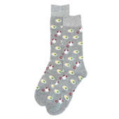 舒适棉质Deviled Eggs魔鬼蛋中筒男袜潮袜