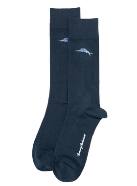 男士COOLMAX吸湿散热速干 Marlin旗鱼素色正装无骨对口男袜TBM