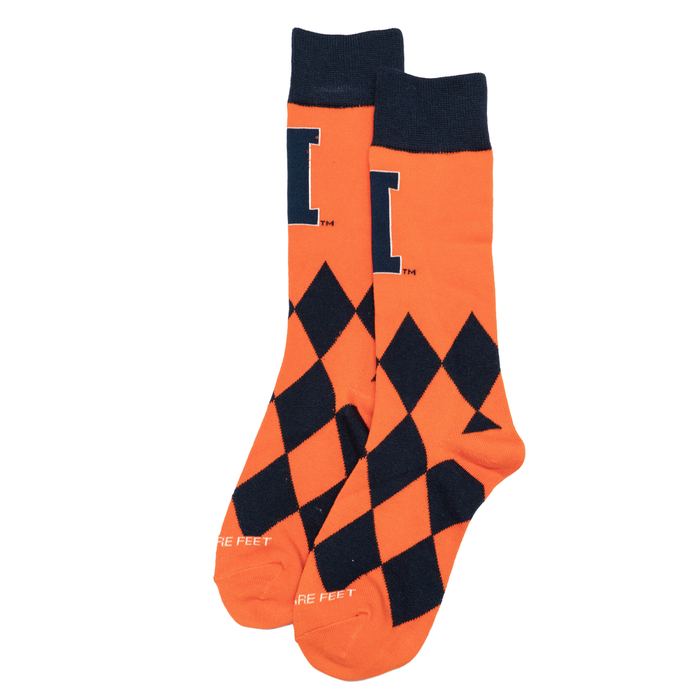 Illinois Fighting Illini伊利诺伊大学伊利奈战士队男袜41-47FBF