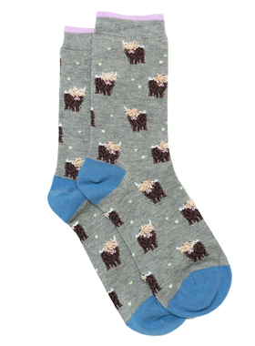 女士竹袜竹纤维抗菌防臭防过敏高地牛无骨对目中筒女袜THO878