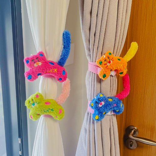 创意卡通窗帘绑带简约现代窗帘扣