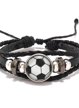 潮韩版配饰儿童男女简约动漫手镯手链配饰男童街舞闺蜜情侣小男孩