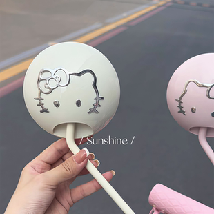 可爱KT猫电动车装饰贴纸改造小配件笔记本汽车后视镜贴可爱凯蒂女