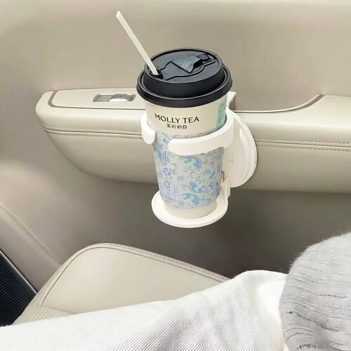车载水杯架扩展车门边旅行固定座饮料架免打孔可折叠多功能水壶架