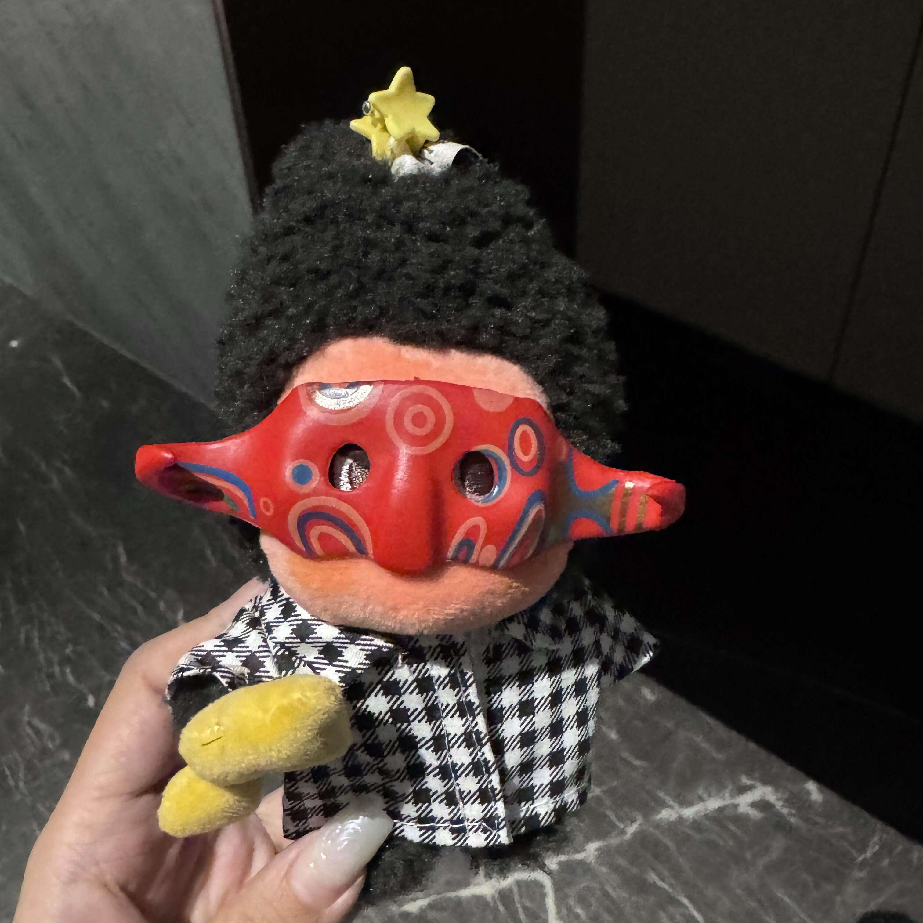 收手吧阿祖!星星人娃衣好梦气象局系列阿祖面具潮玩毛绒着替配饰