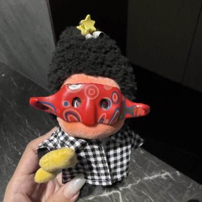 收手吧阿祖！星星人娃衣好梦气象局系列阿祖面具潮玩毛绒着替配饰