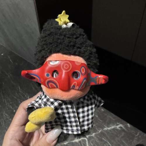 收手吧阿祖！星星人娃衣好梦气象局系列阿祖面具潮玩毛绒着替配饰
