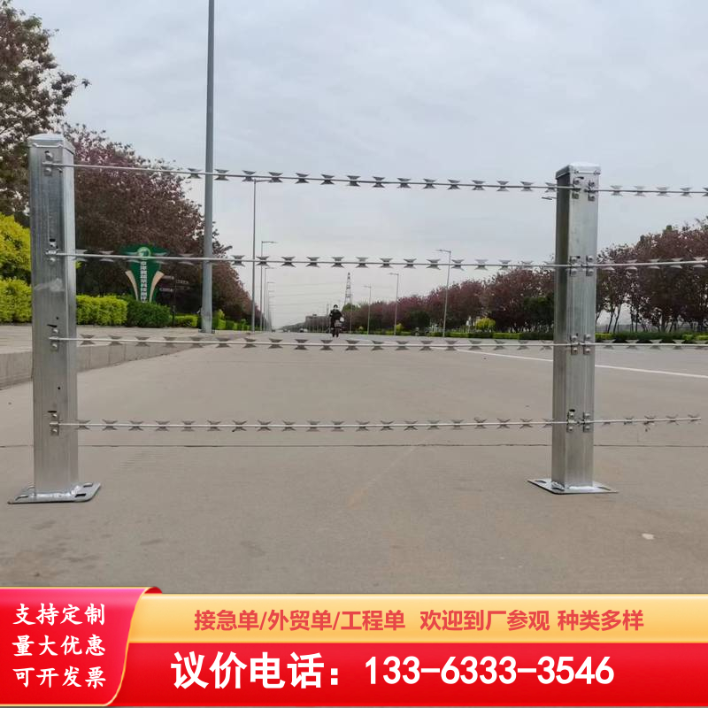 庭院防盗直线刀片刺网拉直镀锌