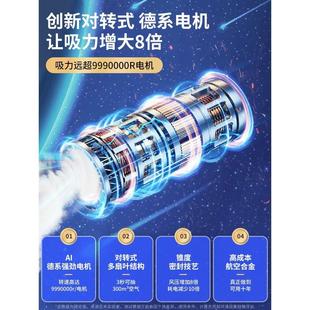 小型迷你汽车内专用超强充电 无线车载吸尘器车用家用大吸力手持式