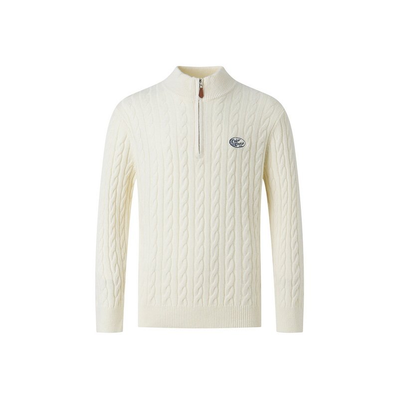 COLOR GOOSE彩鹅 秋冬男女同款经典纯色休闲日常羊毛套头毛衫,男装,针织衫/毛衣,淘宝优惠券,粉丝福利购,淘宝优惠卷