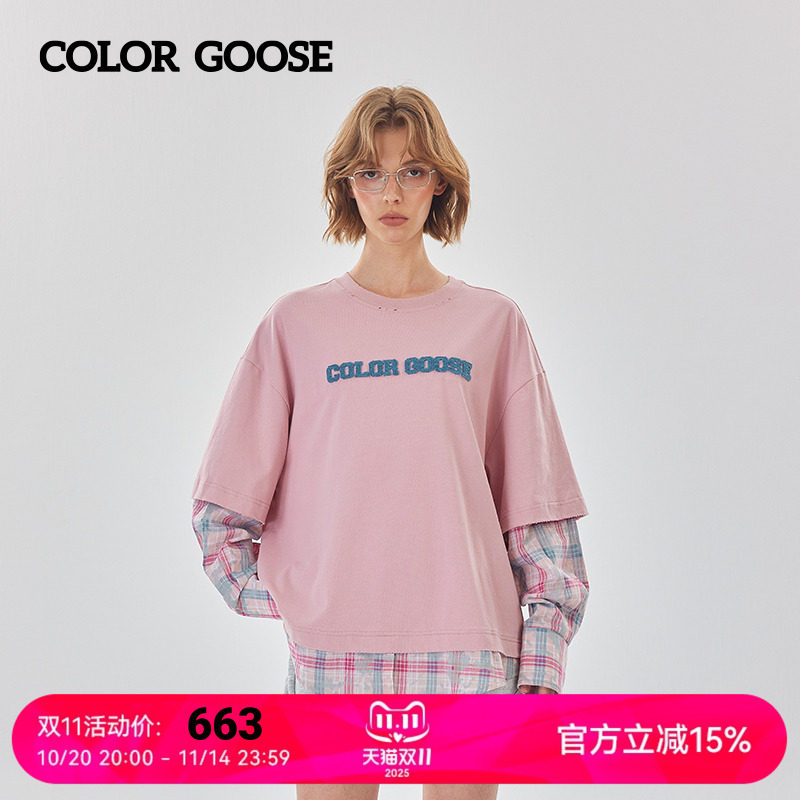 COLOR GOOSE男女款立T恤