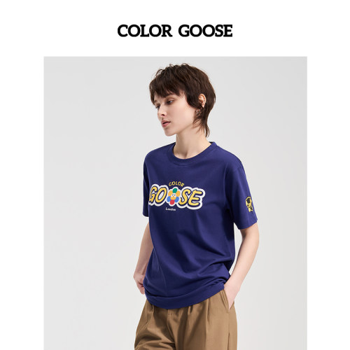 COLORGOOSE春夏棉质短袖T恤