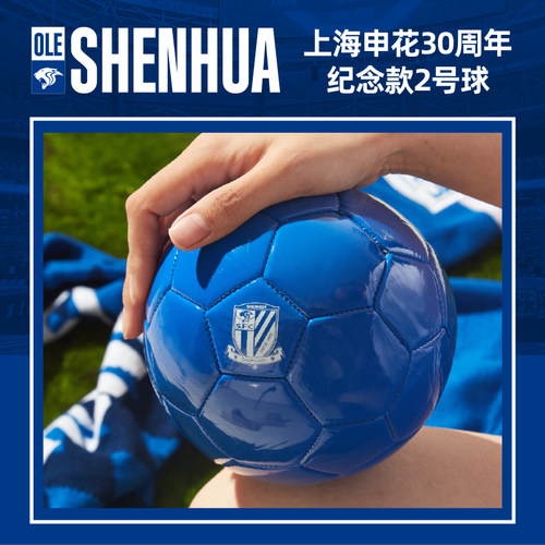 上海申花官方新品徽标足球比赛用球2号球纪念用球申花足球迷周边-封面