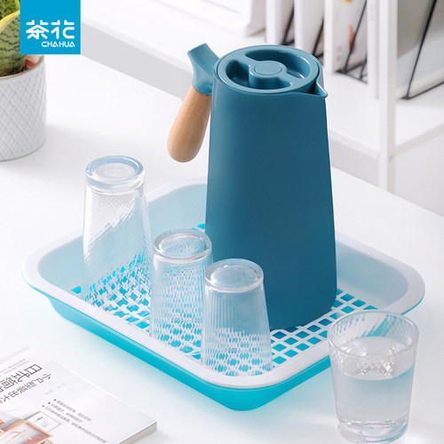 【官方正品】茶花双层茶盘沥水盘