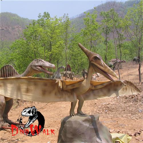 电子恐龙模型仿真翼龙产品机械恐龙翅膀动态悬挂挂件