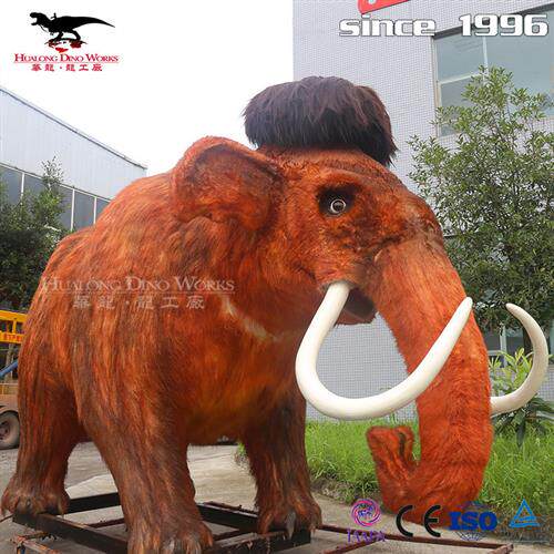 仿真远古生物猛犸象大型动物展览模型制作自贡仿真模型制作厂家