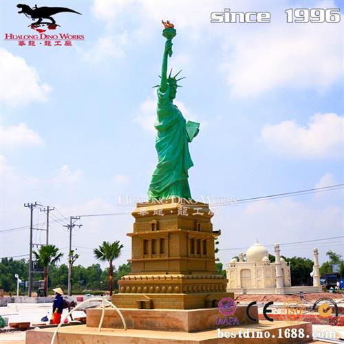 比萨斜塔雕塑制作主题公园微缩景观雕塑摆件建筑模型模具厂家