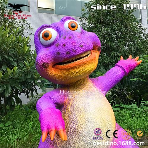 仿真霸王龙制作厂家商场美陈装饰摆件硅胶海绵卡通机械恐龙模型