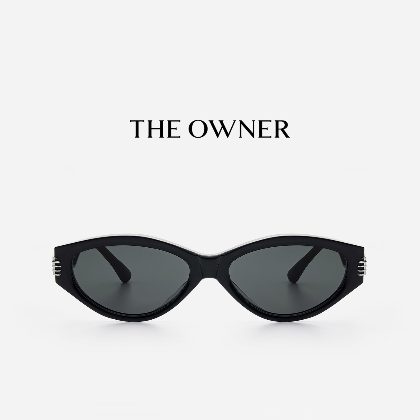 THE OWNER入戏墨镜女士猫眼金属爪子小巧时尚镜片圈型眼镜TO3002
